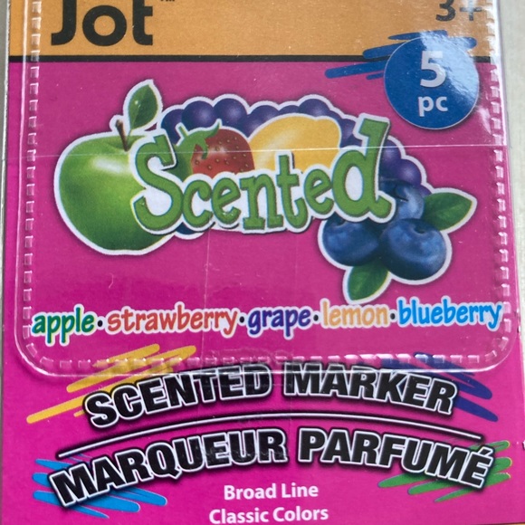 NWT 🌈 Creative Bundle 5 Scented Markers Zip Pouch - Picture 8 of 10